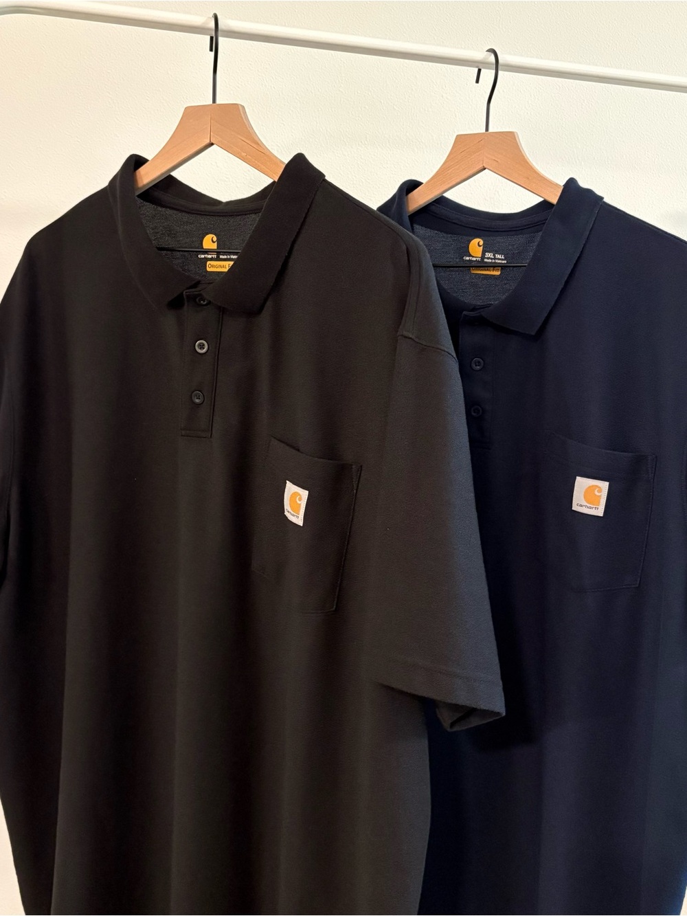 Men’s 4 Short Sleeve Shirts - Carhartt, Under Armour, Russell Athletic